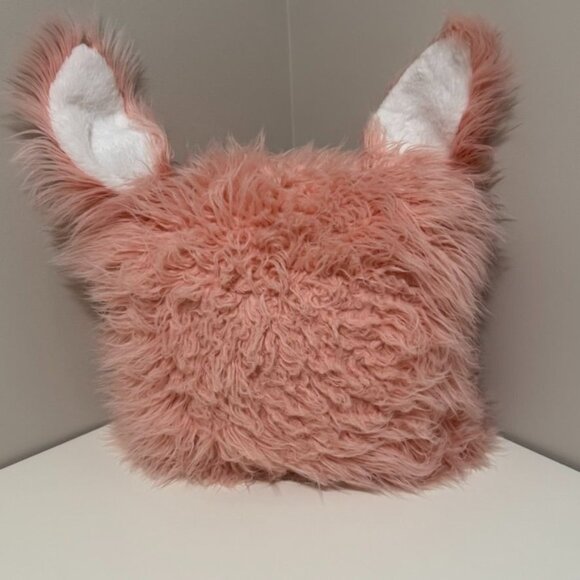 Faux Fur Decorative Throw Pillows 3-Pieces - Picture 4 of 4